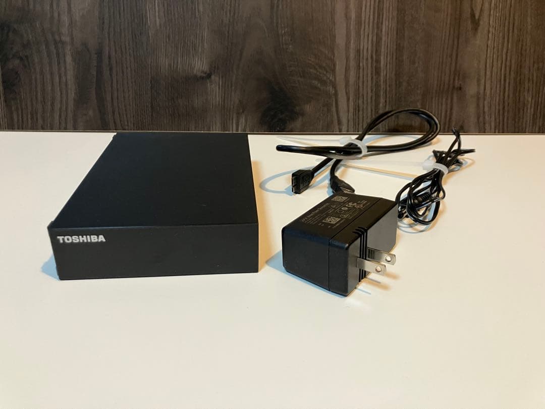 東芝 外付けHDD 6TB Canvio HD-TDA6U3 動作OK □美品 TOSHIBA HD-TDA6U3-B 6TB 外付けハードディスク Canvio Desktop