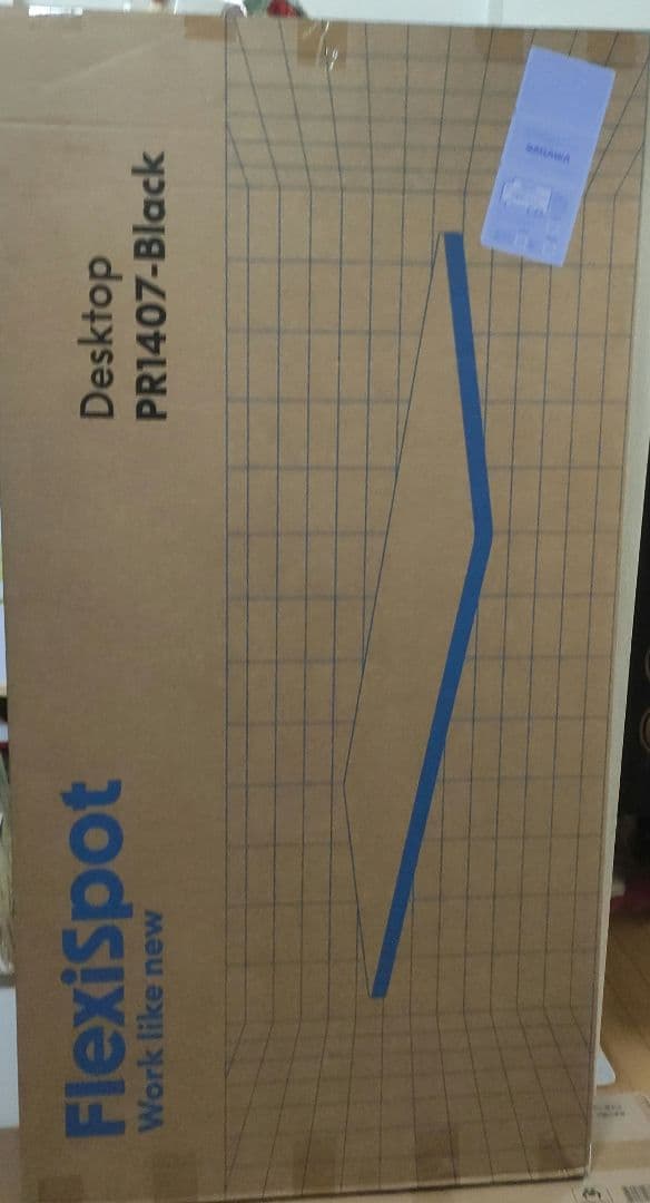 Flexispot 天板 幅140cm 奥行き70cm ブラック　未開封 FlexiSpot 天板 140 昇降式デスク テーブル パソコンデスク