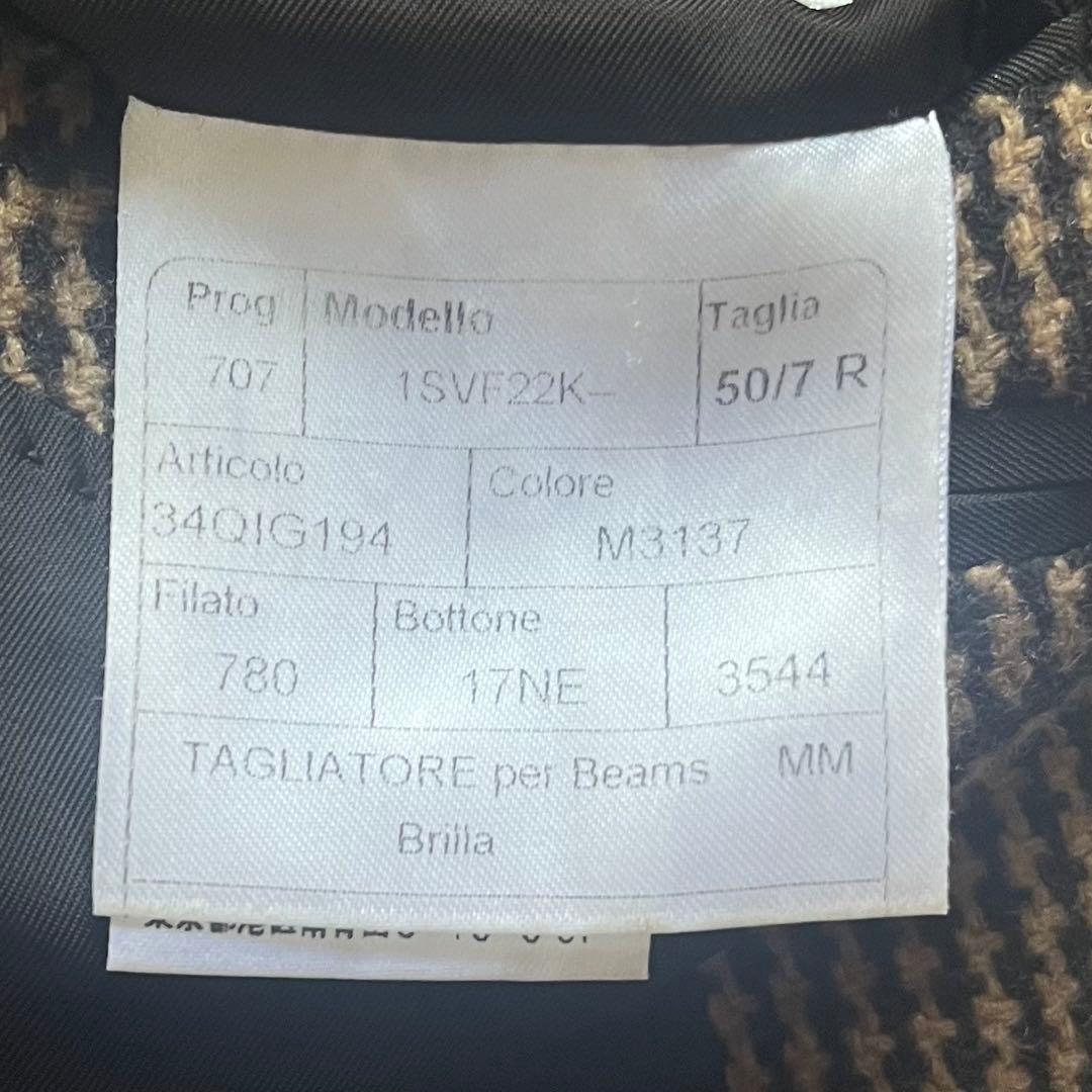 <極美品>TAGLIATORE ×ブリッラ ブラウン ウール ジャケット 50 極美品>TAGLIATORE ×ブリッラ ブラウン ウール ジャケット 50 - メルカリ