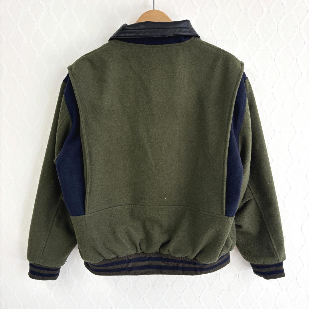 SOL soonerorlater Varsity Jacket Khaki - メルカリ