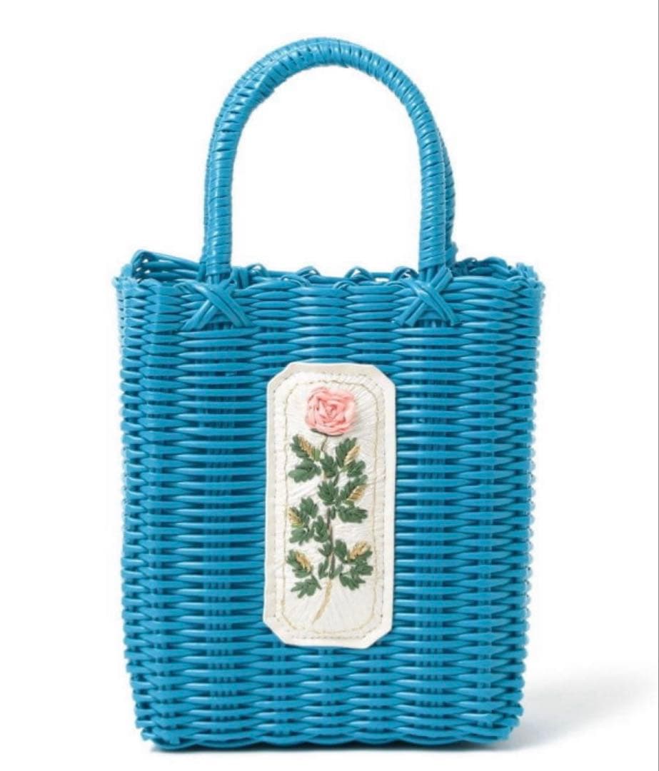 RURU MARY'S / 手刺繍のプチかごバッグ BEAMS COUTURE（ビームス クチュール）RURU MARY'S / 手刺繍のプチかご