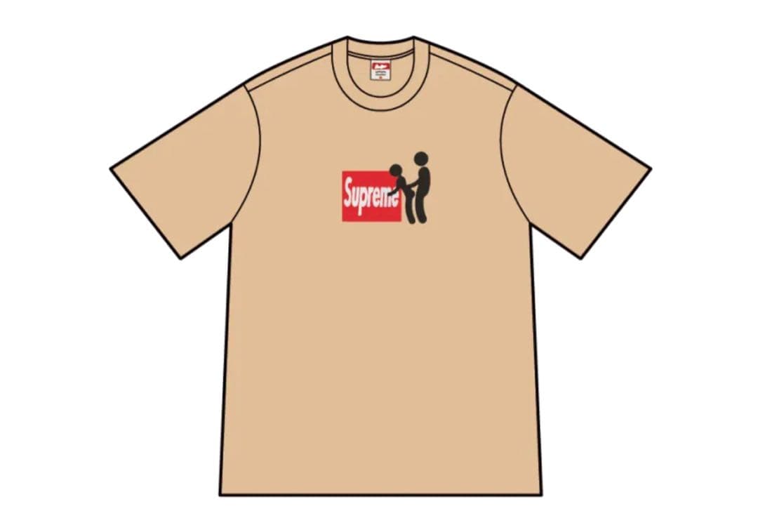 スケートボード Supreme Stick Tee \"Khaki\" size M