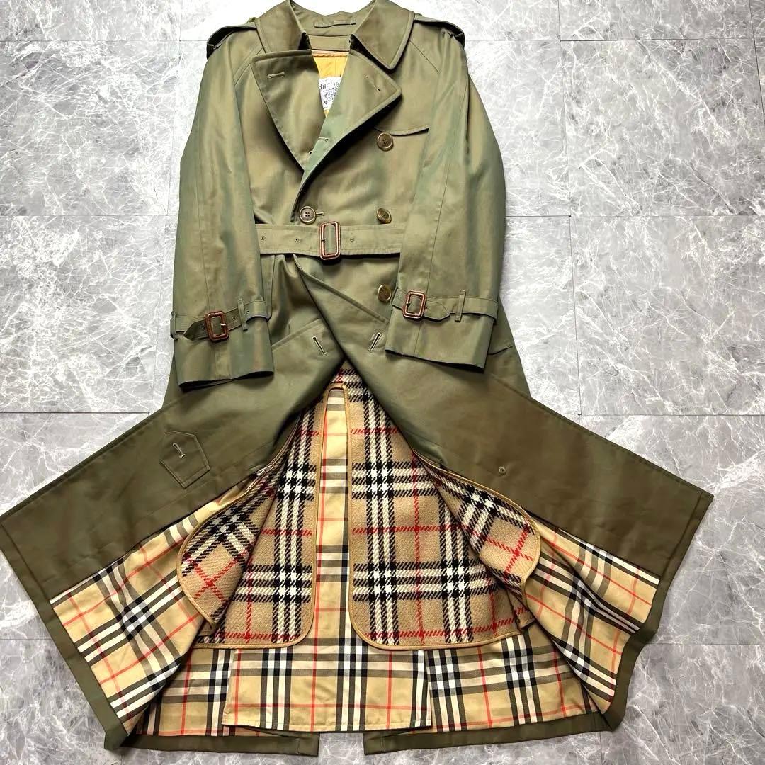 希少♡未使用級♡バーバリー　トレンチコート　ベルト　ライナー　ノバチェック 玉虫 2026年最新】バーバリー 玉虫 トレンチの人気アイテム - メルカリ