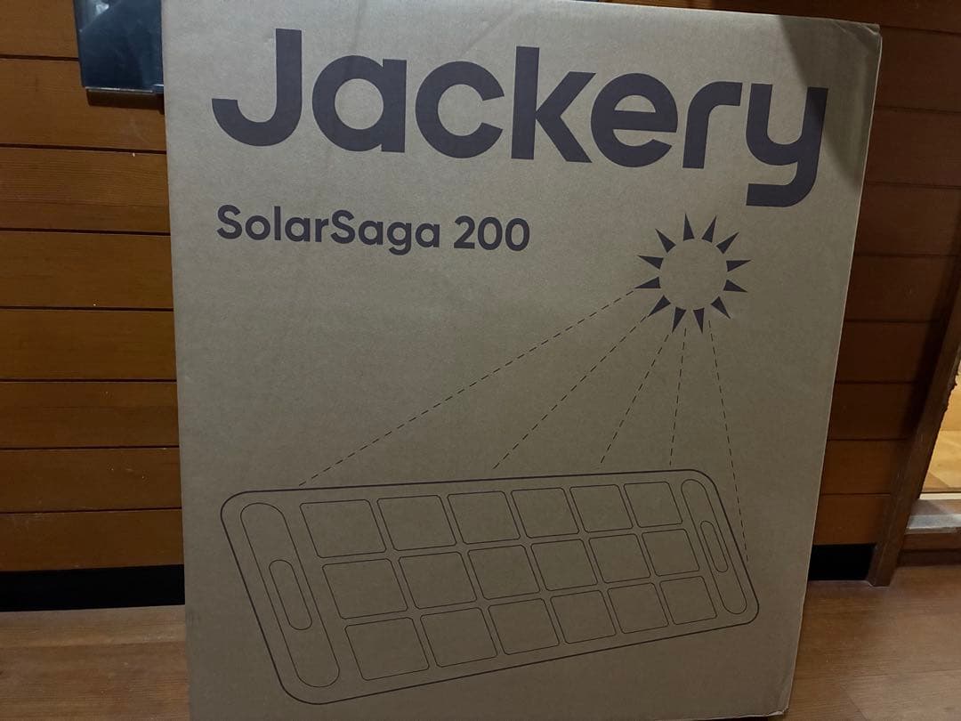 発電機・ポータブル電源 Ms Jackery SolarSaga 200W JS-200D JACKERY Jackery SolarSaga 200 ソーラーパネル 200W出力 折りたたみ式
