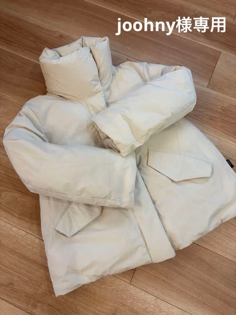 WOOLRICH ホワイト ダウンジャケット S ウールリッチ WOOLRICH ウールリッチ WOOLRICH WINDSTOPPER GORE-TEX