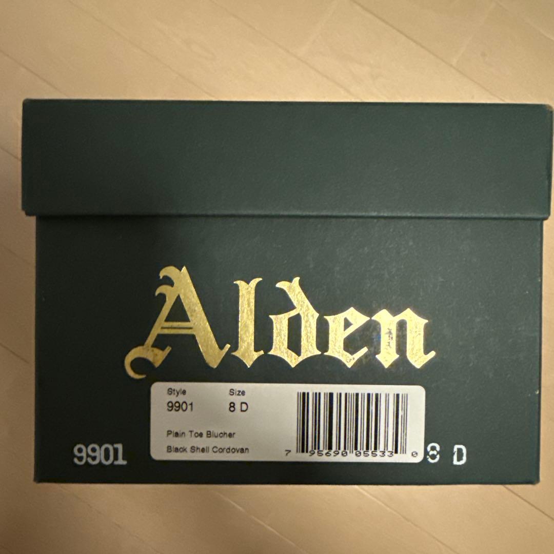 美品　Aldenオールデン 9901 8D（26.5cm）コードバン