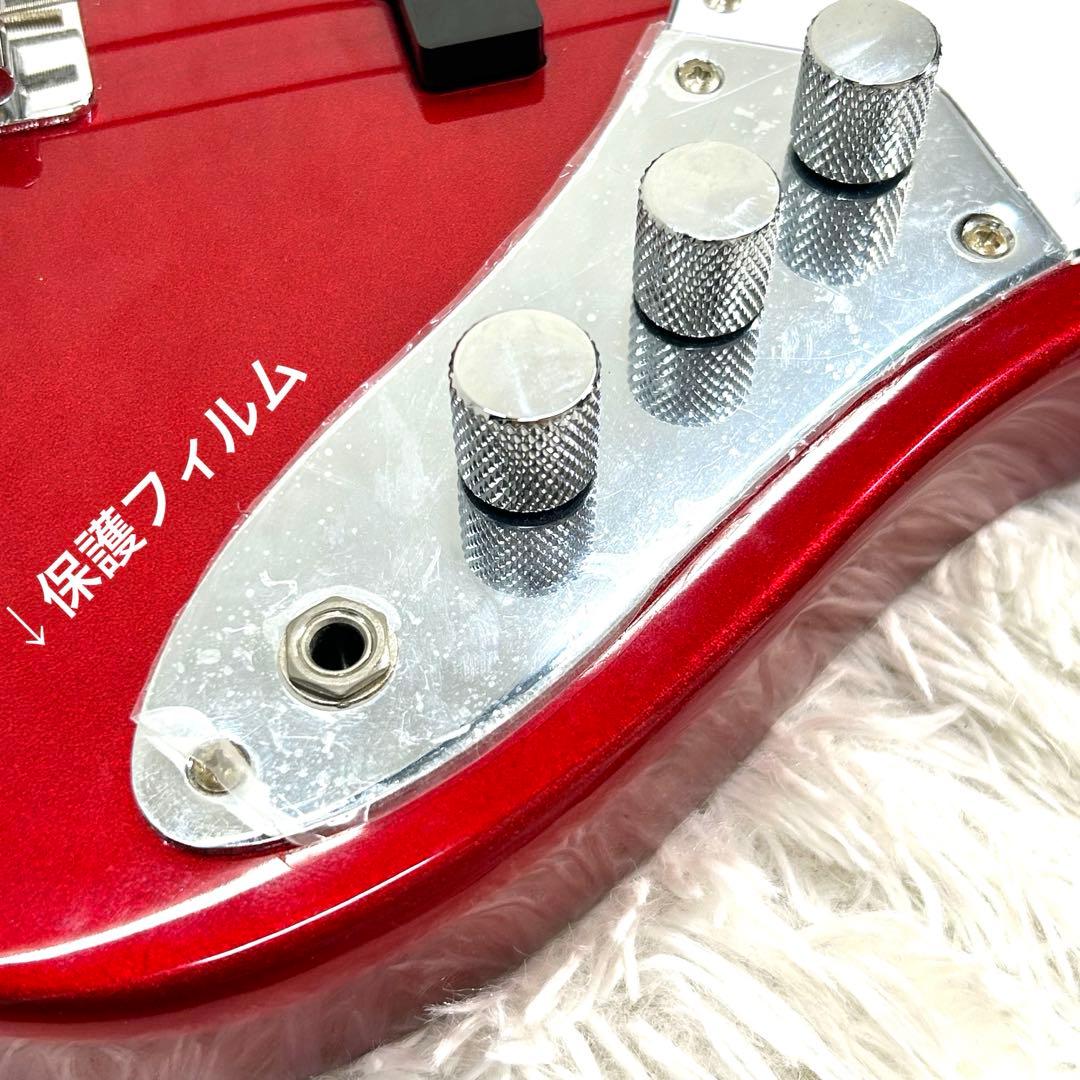 美品】Bacchus WJB-360R キャンディアップルレッド ジャズベース