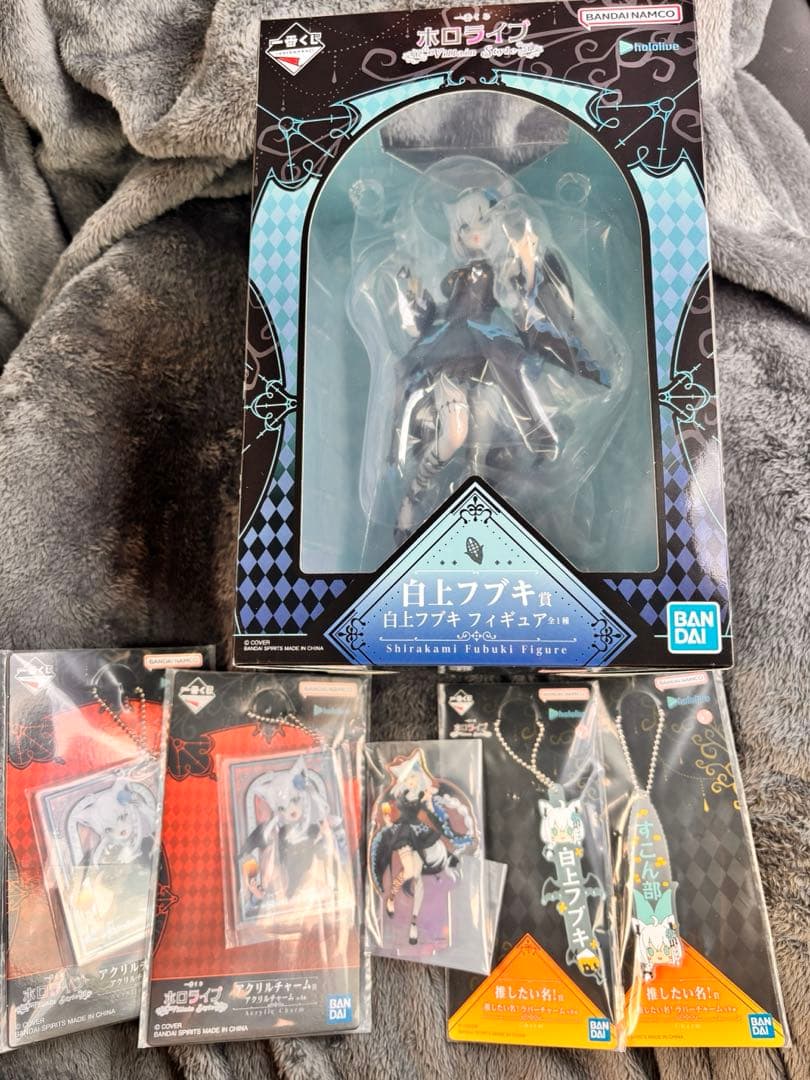 一番くじホロライブ Villain Style白上フブキ フィギュア 6点せっと もうすぐ発売✨°₊ ＼ 一番くじ ホロライブ ～Villain Style～ 1月10日