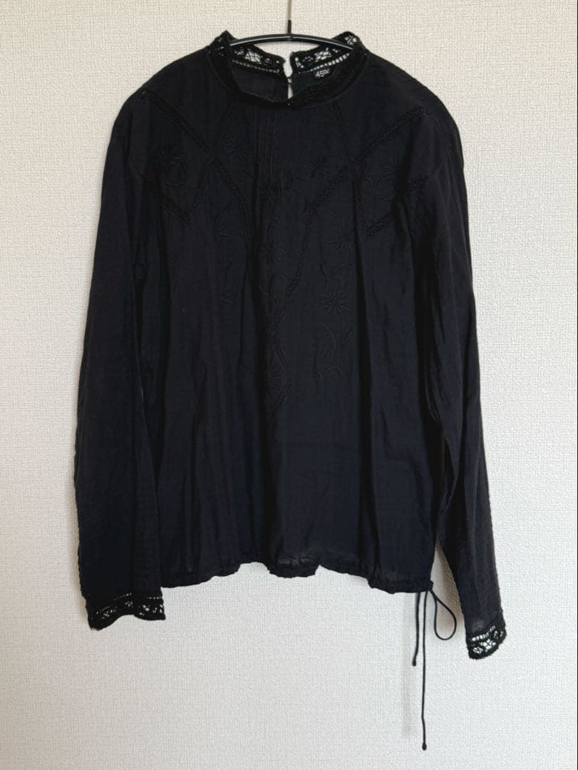 45R インドカディのリボンレースde Tシャツ 70930333d1.jpg