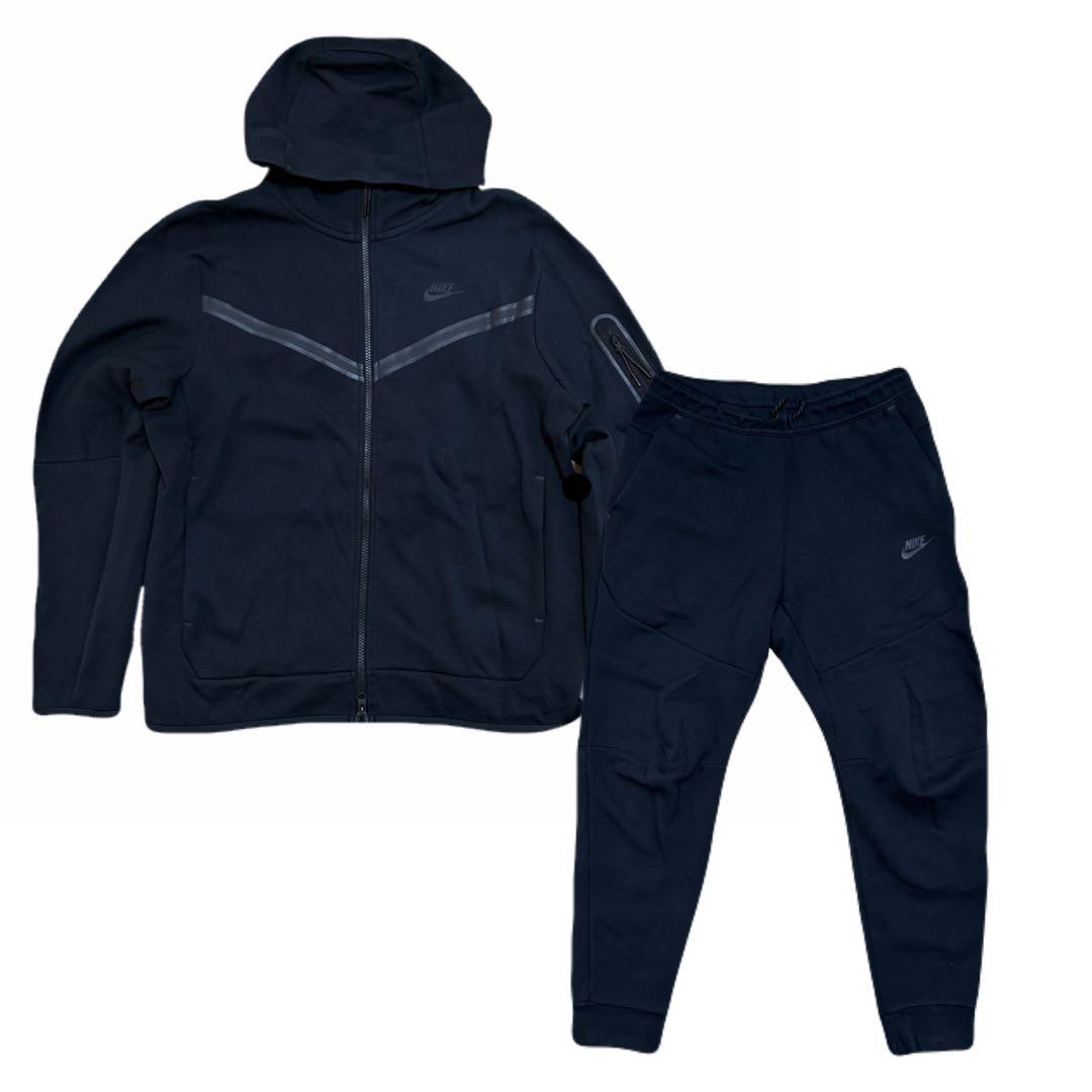 トップス NIKE Tech Fleece Setup Black セットアップ対応商品》ナイキ スポーツウェア テック フリース