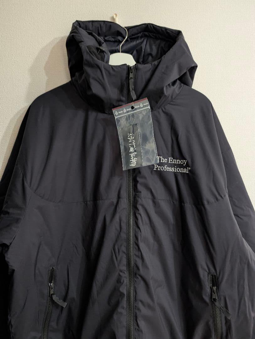 ENNOY スタイリスト私物 PADDED NYLON HOODIE 黒 XL - メルカリ