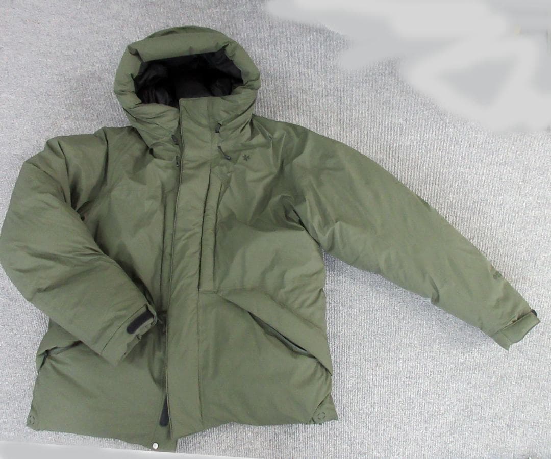 Goldwin ゴアテックス　GTX ダウンジャケット Lサイズ GOLDWIN gore-tex down jacket black