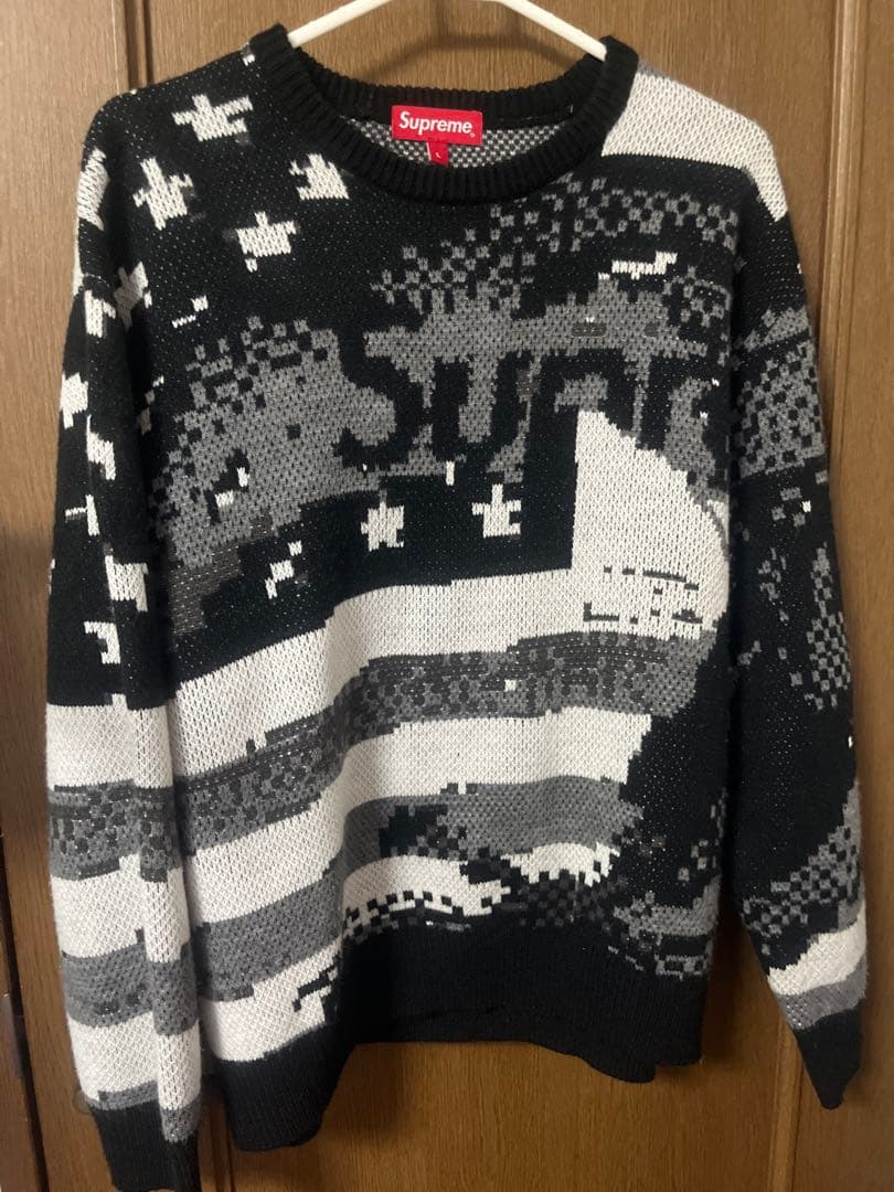 supreme ニット　L オレンジ系 L Supreme(シュプリーム) ニット・セーター(メンズ
