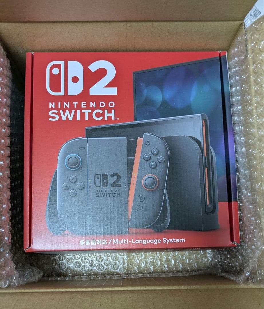 【新品未使用】Nintendo Switch2 本体(多言語対応版)国内購入品 Nintendo Switch ☆任天堂 Switch2 国内版 日本語版 Pokemon LEGENDS