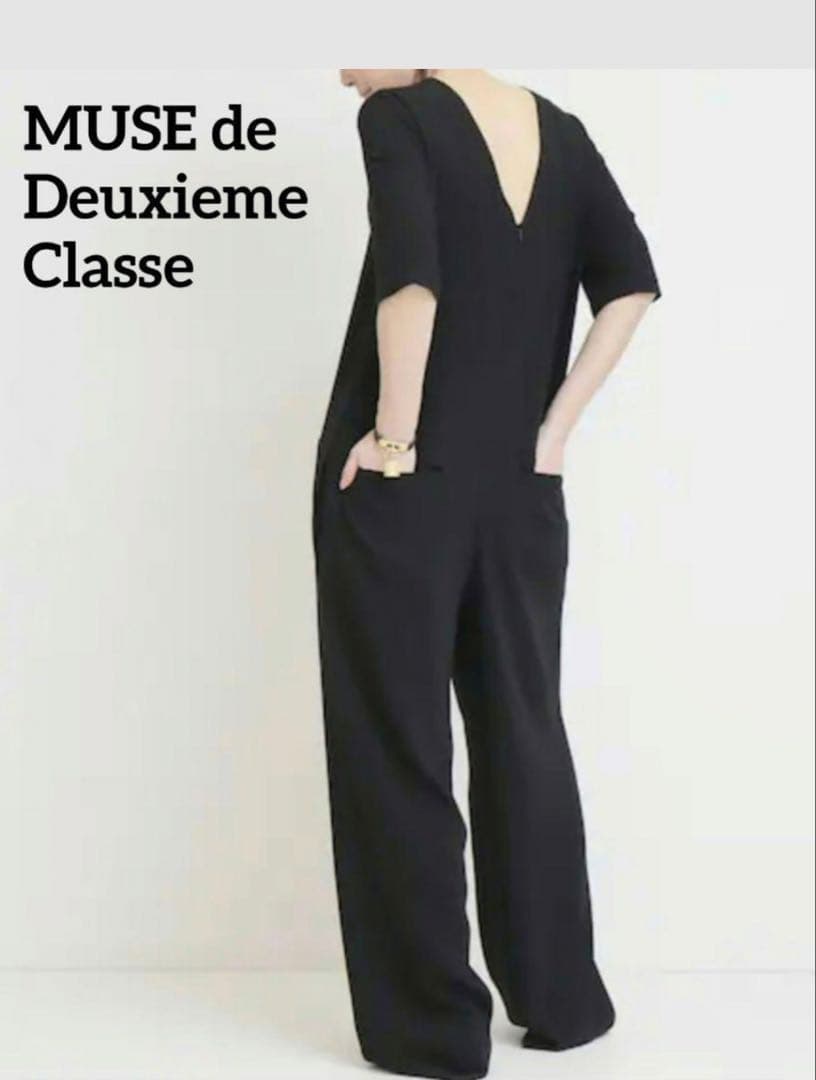MUSE de Deuxieme Classe ブラックオールインワン DEUXIEME CLASSEのフリマアイテム一覧