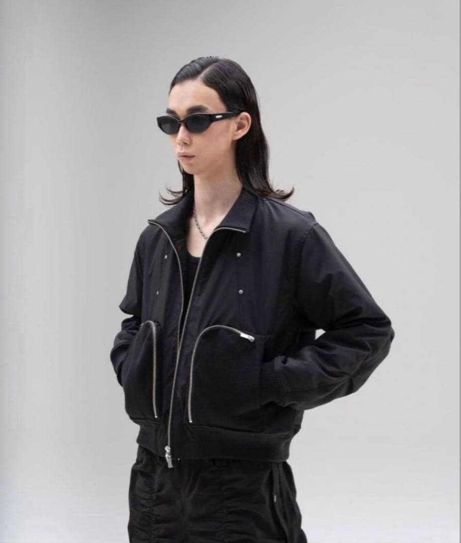 【即完】jent louis ジェントルイス MA-1 jacket サイズL Jent Louis Padded Hooded Blouson ジェントルイス jentlouis