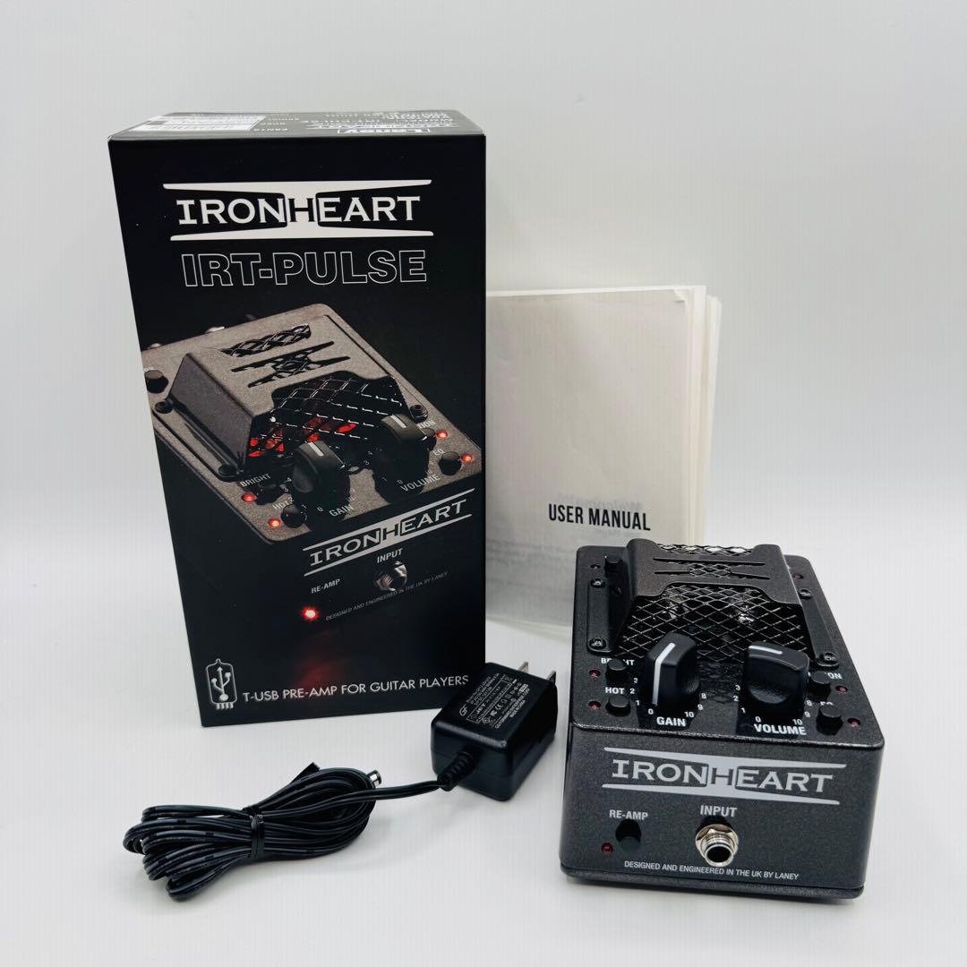 Laney IRT-PULSE デスクトップ型プリアンプ 真空管 LANEY IRT-PULSE 海外商品レビュー｜サウンドハウス