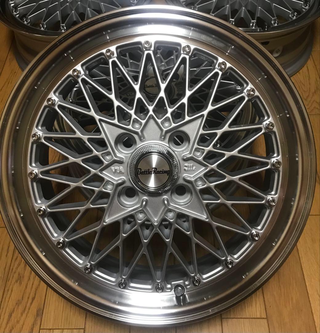 旧車・街道レーサー・暴走族 15×5.5J/+35/PCD100 ４本セット