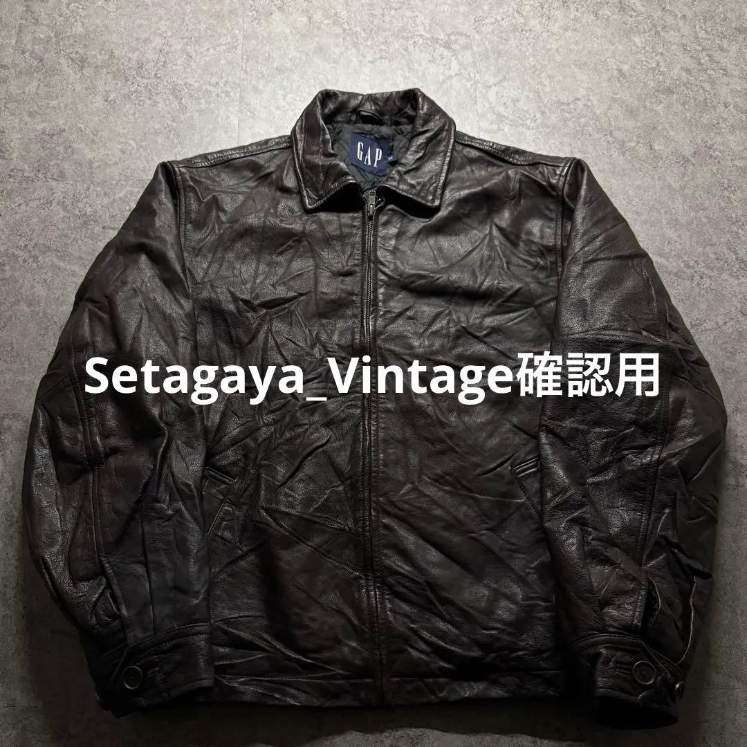 Setagaya_Vintage様確認用レザージャケット　シングルライダース JIGGYS SHOP｜リプロダクトレザー 本革 ライダース ジャケット レザー
