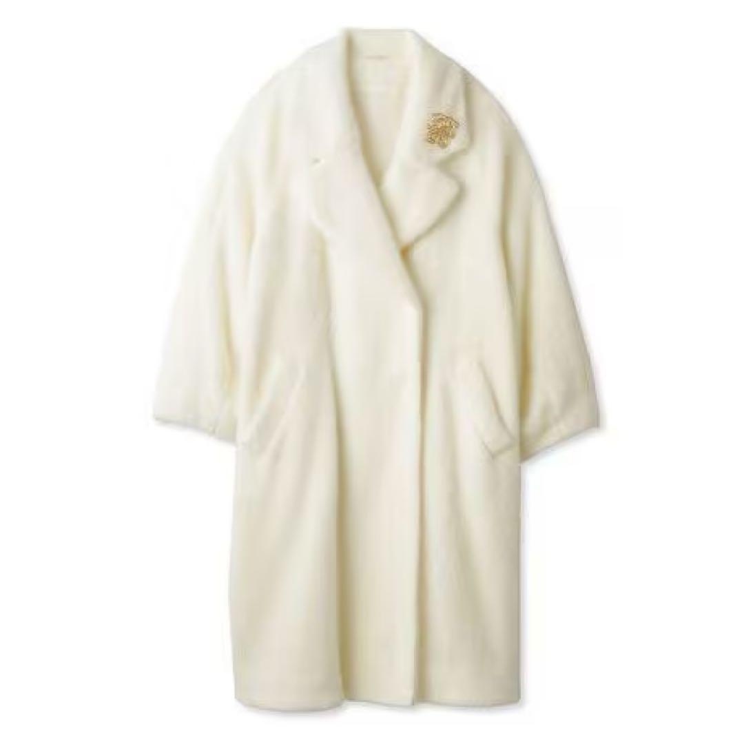 SNIDEL シャギーロングコート SNIDEL（スナイデル）の「シャギーロングコート（その他アウター