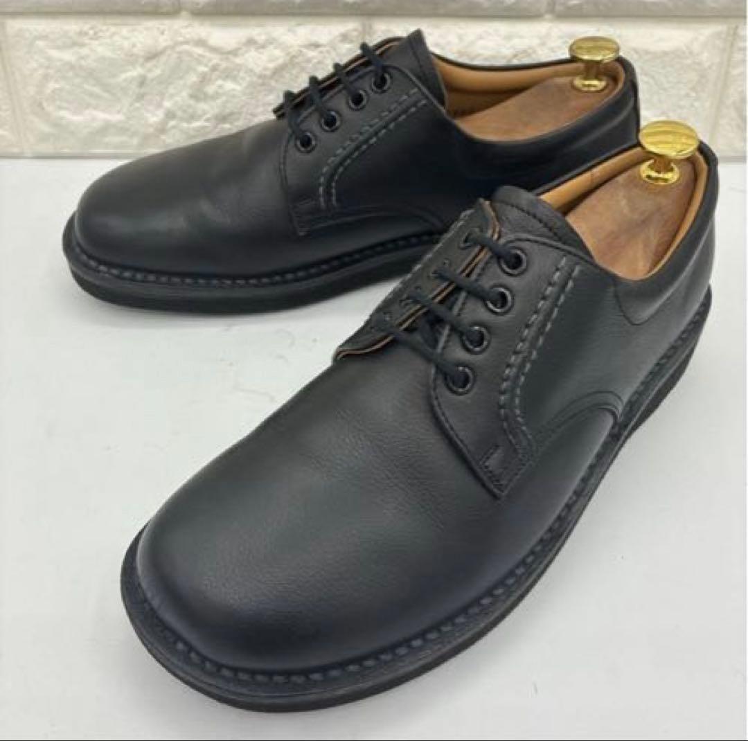 リーガルウォーカー ポストマンシューズ JJ23 プレーントゥ ブラック