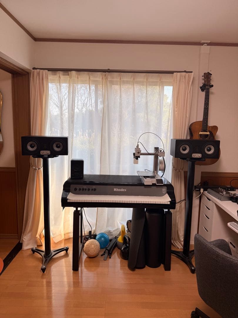 【引き取り限定】Ultimate スタジオ　￼スピーカースタンドMS-90 ペア ULTIMATE MS-90/36B 【ペア】【91cm】(お取り寄せ商品) ｜イケベ楽器店