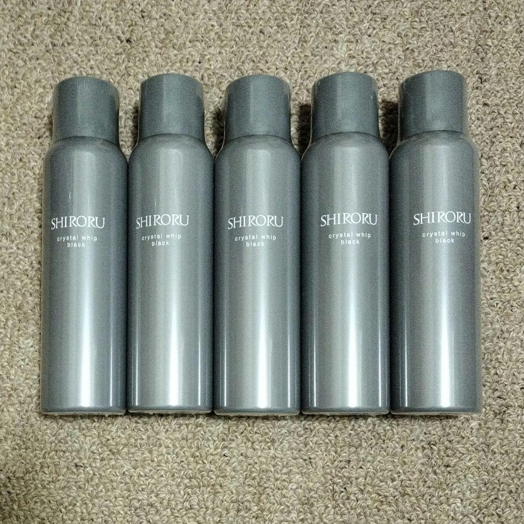 【新品未開封】SHIRORUシロル クリスタルホイップ ブラック 5本セット 楽天市場】SHIRORU（シロル）公式 クリスタルホイップ ブラック