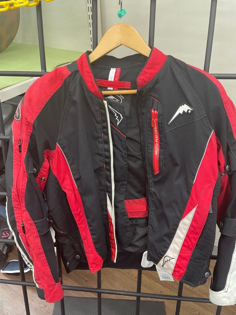 KUSHITANI HAMAMATSU バイクジャケット 赤黒 バイク用品｜KUSHITANI JAPAN