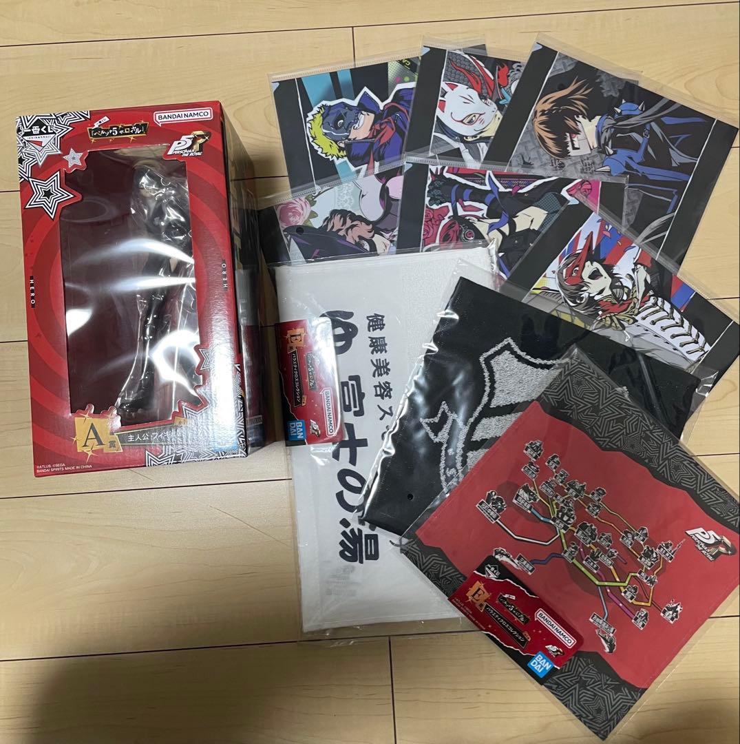 一番くじ　ペルソナ　A賞　主人公　フィギュア　他　10点セット 一番くじ ペルソナ A賞 主人公 フィギュア 他 10点セット 一番くじ