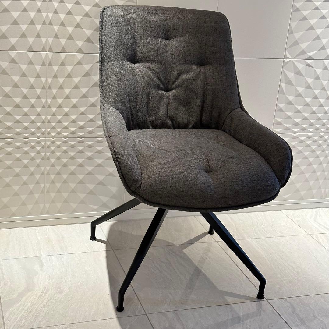 【梱包送料込み】モーダ・エン・カーサ / オスカー チェア /チャコールツイード moda en casa OSKAR chair / モーダ・エン・カーサ オスカー チェア