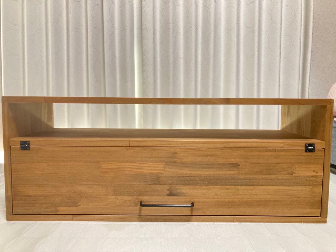 木製テレビボード テレビ台 ローボード フラップ扉付き ウォルナットカラー 日本製 テレビ台 フラップ扉 収納付き 木脚[幅179.6] | 【公式】LOWYA