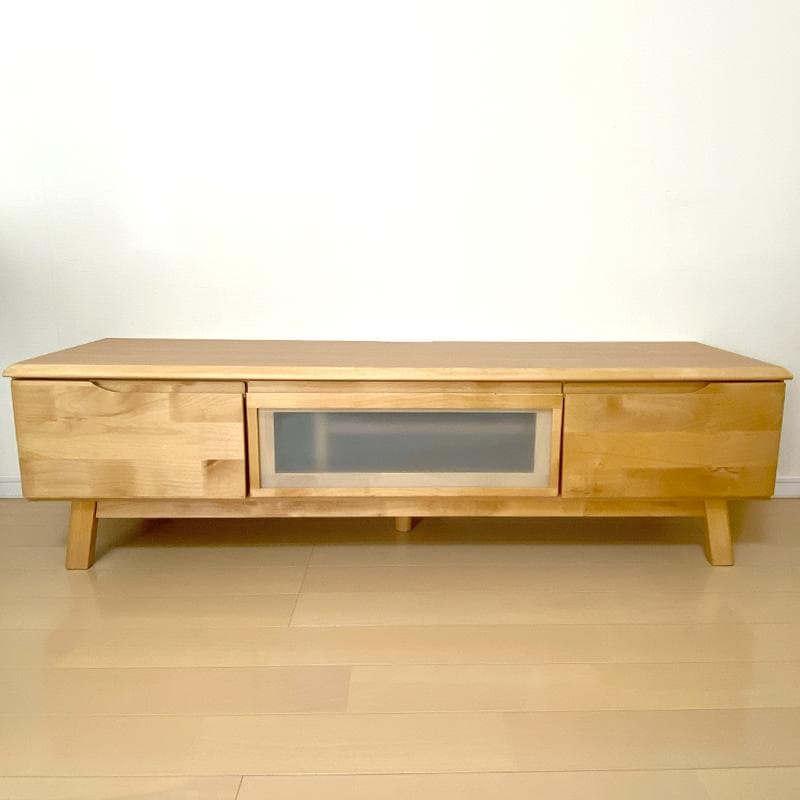 ニトリ テレビ台 ローボードNアルナス 150 天然木 ライトブラウン テレビ台(ローボードNアルナス150 LBR) | ニトリネット【公式】 家具