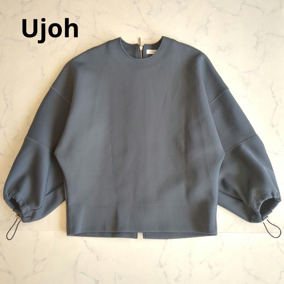 近年✨️Ujoh ウジョー バックジップ プルオーバー バルーンスリーブ 日本製 近年✨️Ujoh ウジョー バックジップ プルオーバー バルーンスリーブ