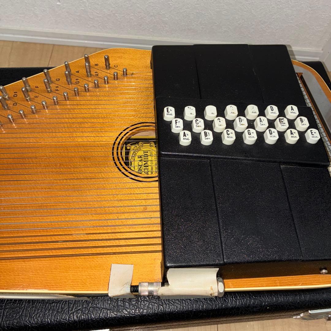 ピックアップ搭載！ 希少 オートハープ オスカーシュミット
