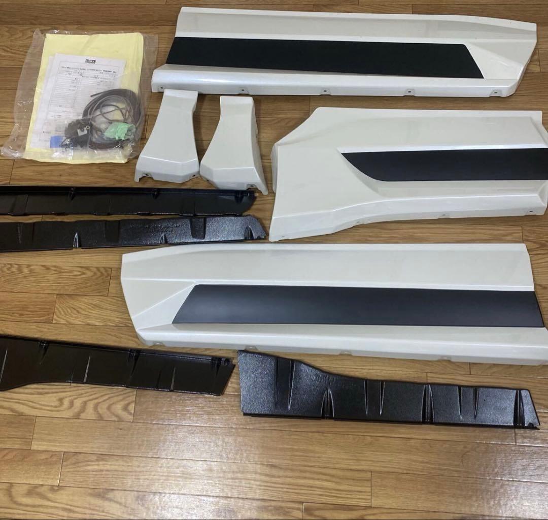 RAV4 50系　TRD サイドエアロ　新品未使用 50系RAV4 【TRD専用】フロントサイドスポイラー未塗装 ダブルエイト