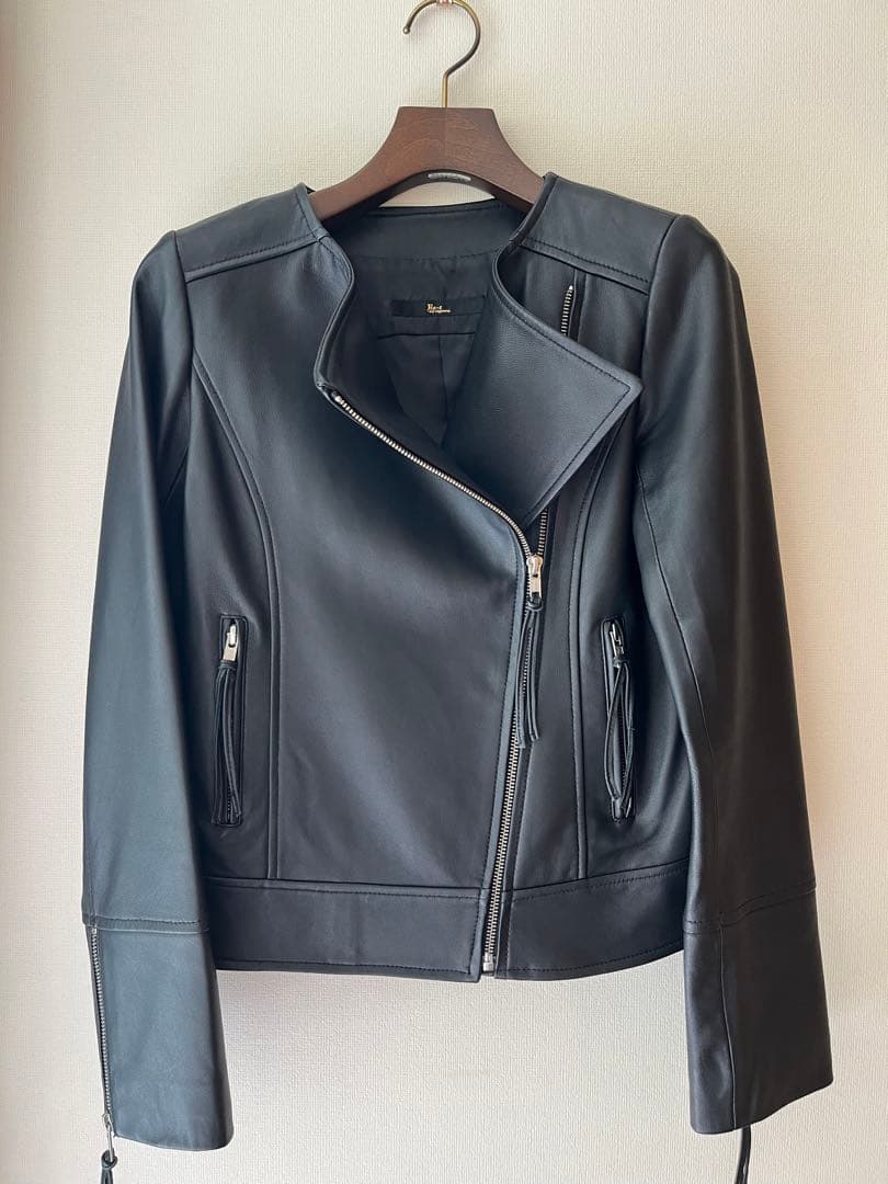 羊革 革ジャン(黒) Sサイズ 楽天市場】Benshuna オリジナル レザージャケット TYPE: ダブル