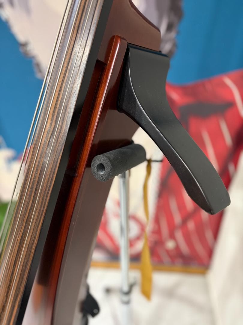 サイレントベース YAMAHA SLB100 専用ケース+アダプター付+膝当て付