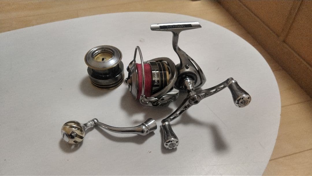 ダイワ　12　ルビアス3012h　スプール　ハンドル ダイワ 12 ルビアス3012h スプール ハンドル Yahoo!オークション