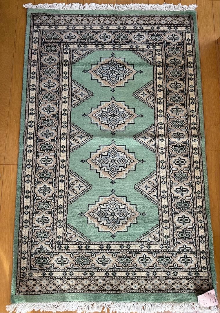 パキスタン段通 マット ラグ ③ パキスタン段通玄関マット P69-9260 45×75cm | ラグマット・玄関マット