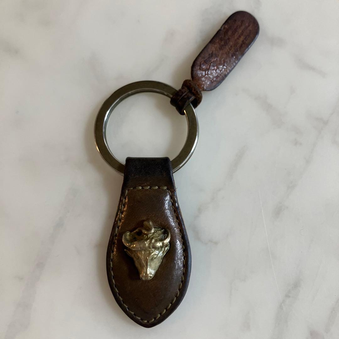 IL BISONTE イルビゾンテ キーリング　牛頭デザイン 楽天市場】イルビゾンテ IL BISONTE キーリング シルバー ロゴ