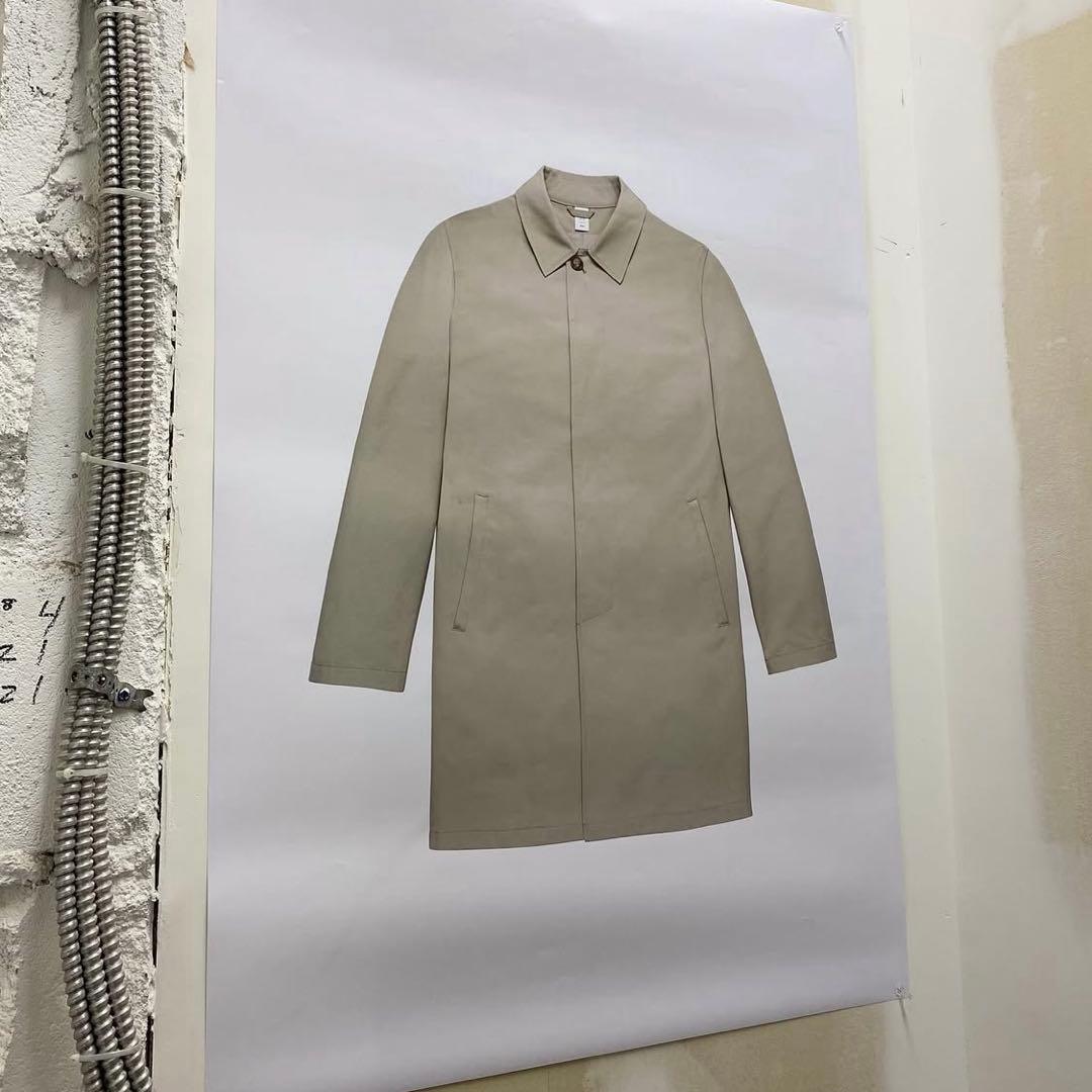 石*川様 新品未使用 jjjjound MacJacketマックジャケットコート Mochi モチ finx gabardine coat[ma23-co-01/graphite] モッズコート