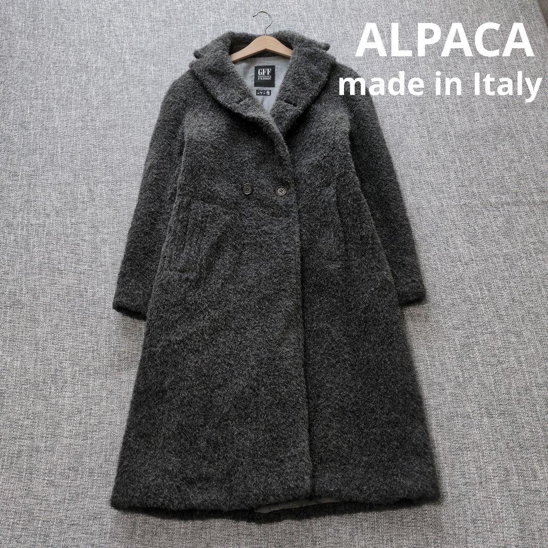 ジャンフランコフェレ　イタリア製　アルパカウール　シャギーコート　ゆったり 楽天市場】ジャンフランコ・フェレ コート（コート・ジャケット