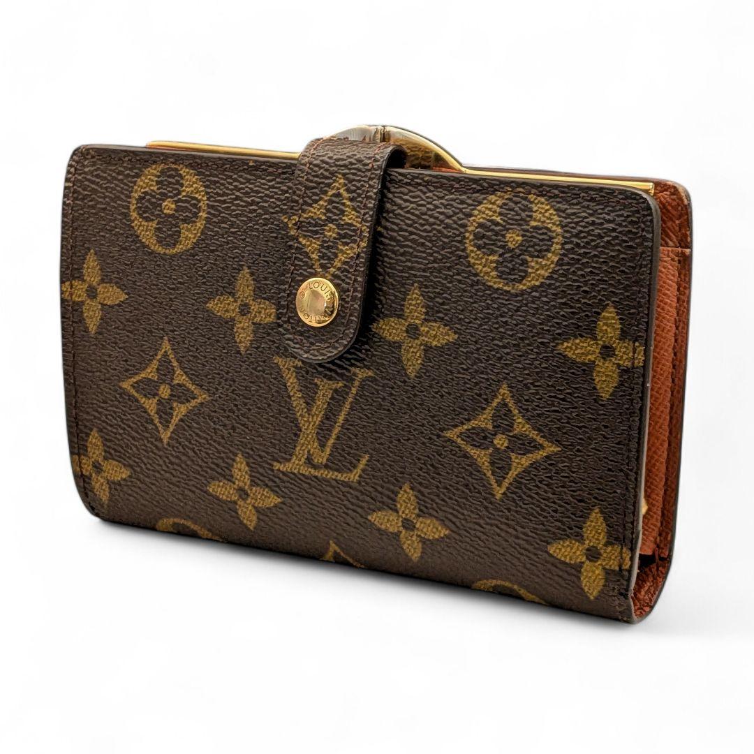 良品 ルイヴィトン モノグラム ポルトモネ ビエ ヴィエノワ 折り財布 がま口 楽天市場】ルイヴィトン 二つ折りがま口財布(小銭入れあり) モノグラム