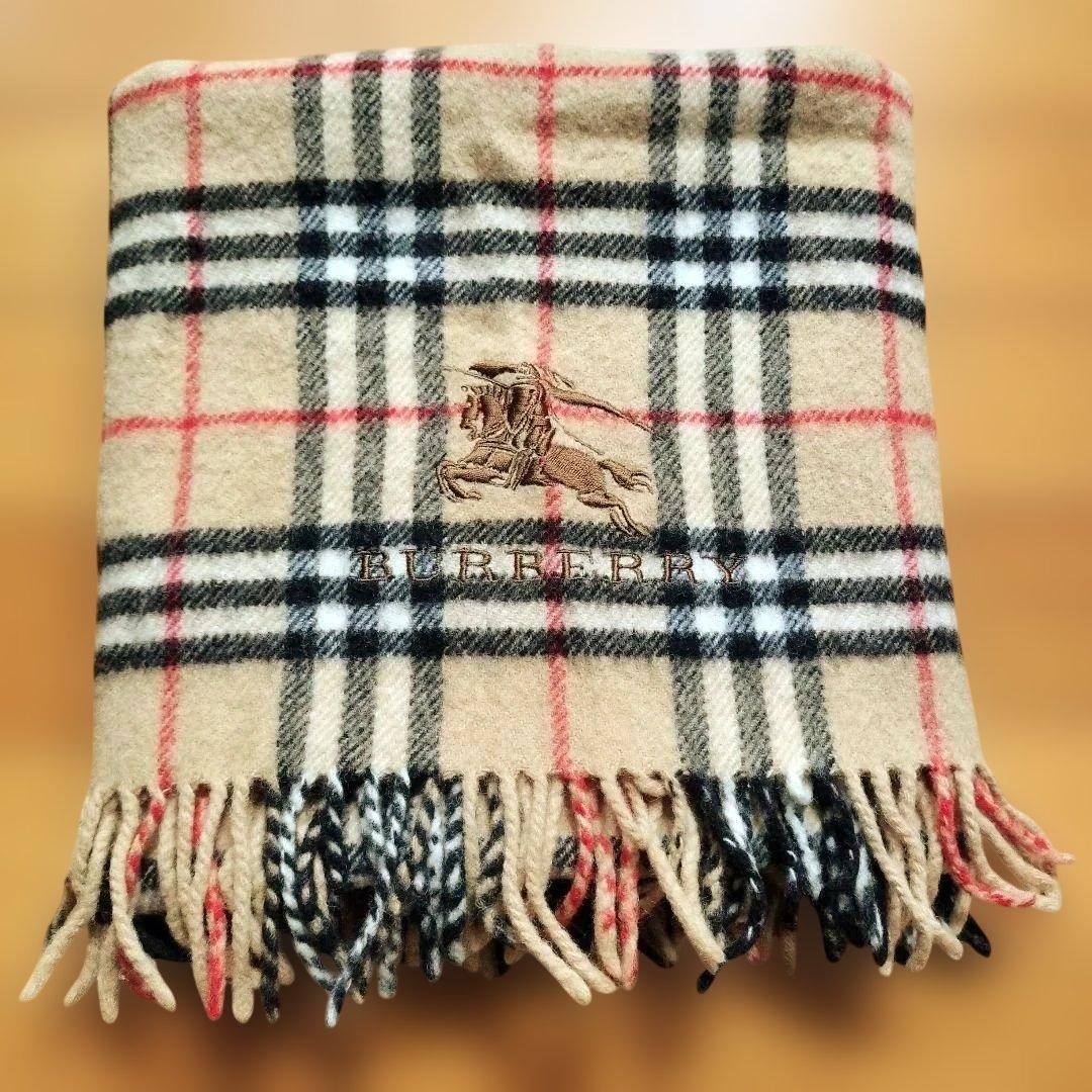 バーバリー ひざ掛け ブランケット - メルカリ
