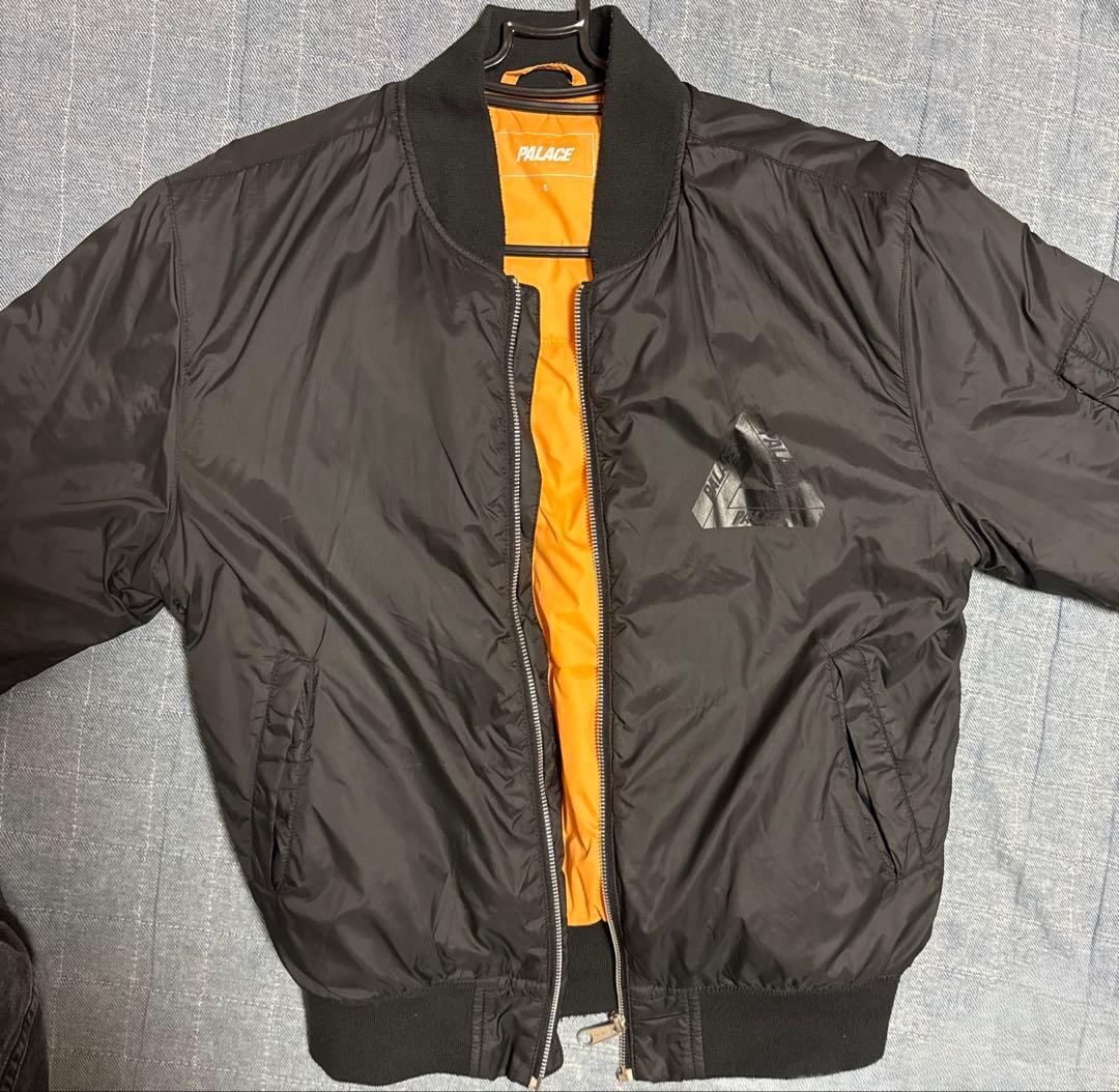 ジャケット・アウター palace MA1 PALACE(パレス) / ZIPPED MA-1/BOMBER JACKET/ブルゾン/M/コットン/BLK