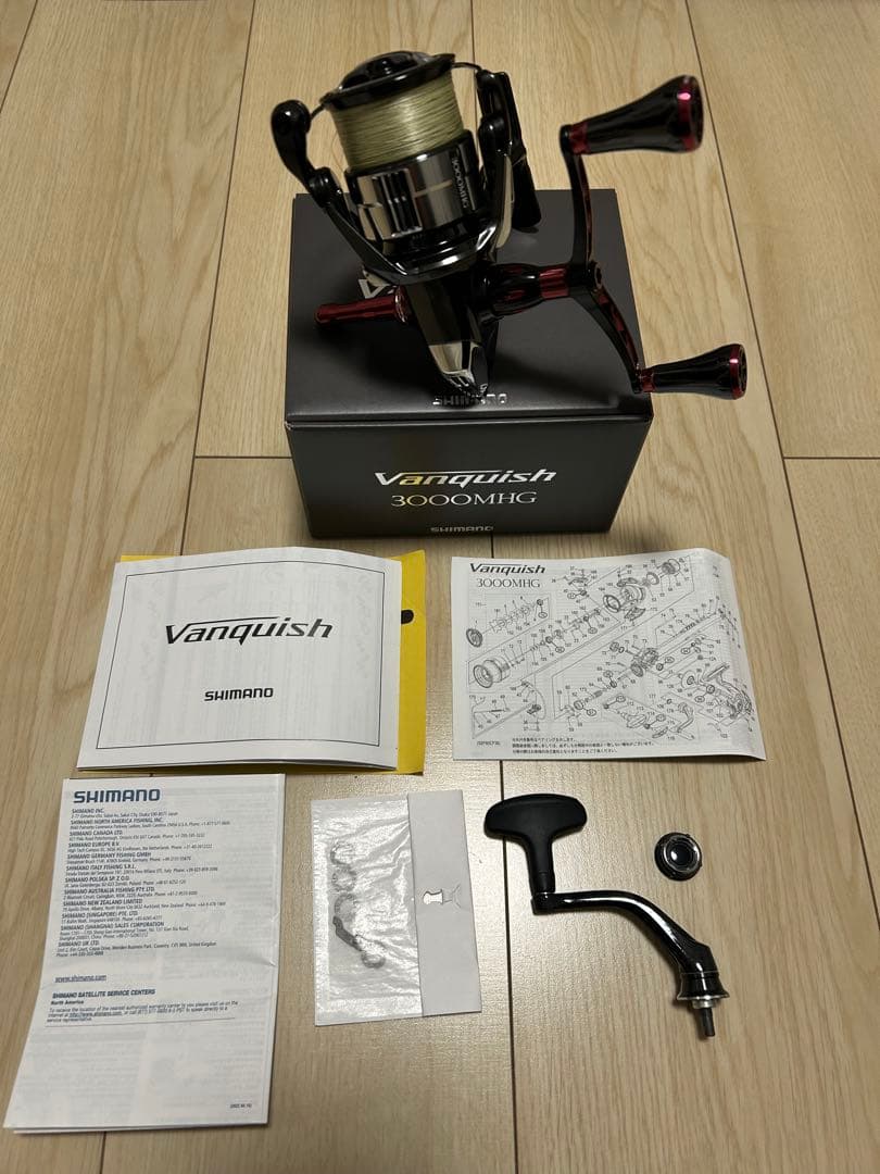 23ヴァンキッシュ3000MHG リール SHIMANO (シマノ) リール 23ヴァンキッシュ 元箱付 3000MHG