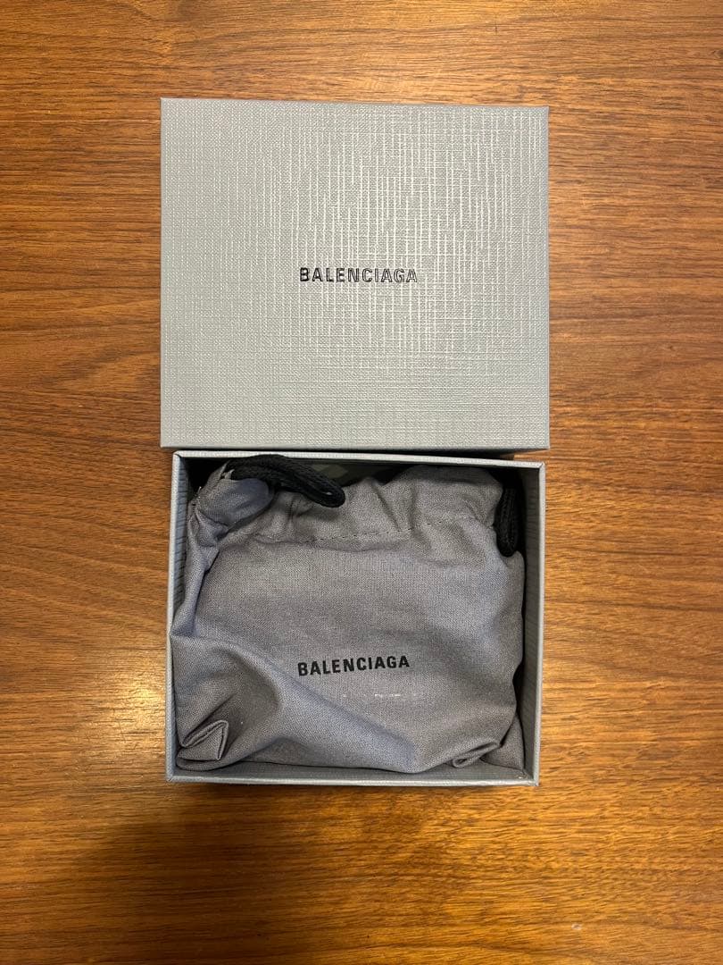 BALENCIAGA 三つ折り財布 グレー
