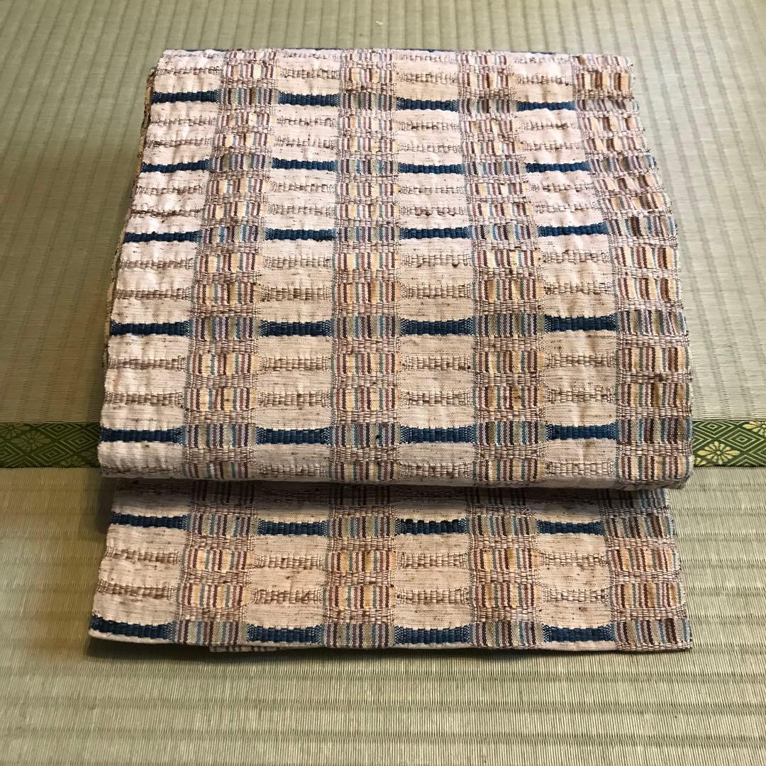 紬さがの 八寸名古屋帯 名古屋仕立て 米沢織 美品 - メルカリ
