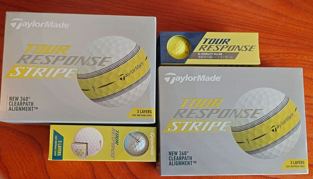 テーラーメイド ツアーレスポンス ストライプ 2ダース+α TaylorMade（テーラーメイド） 【2ダースセット】テーラーメイド