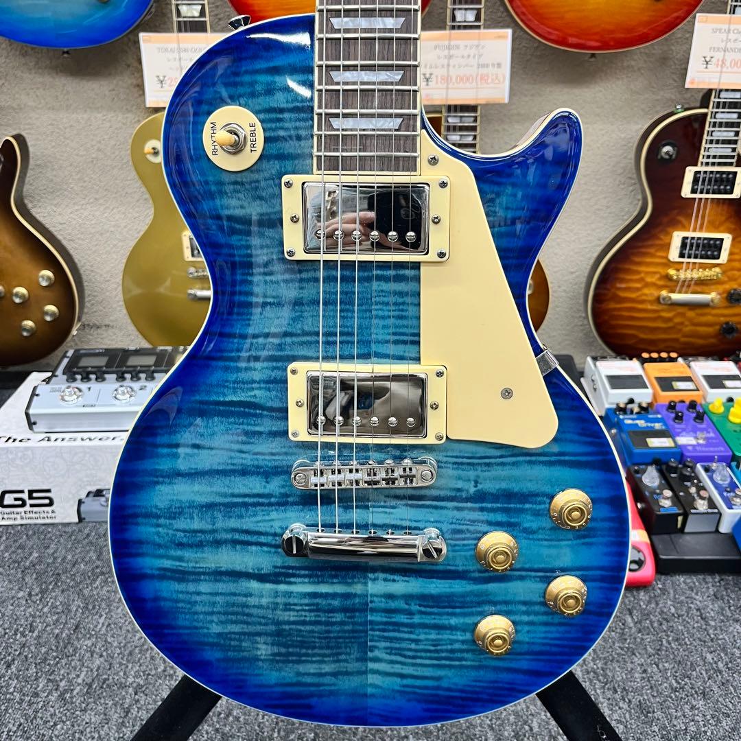 【11226】blitz レスポールタイプ BLP450 調整済 BLP-450 ブリッツ アリア エレキギター レスポールタイプ 究極